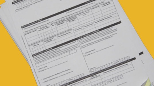 Hazardous Waste Consignment Notes